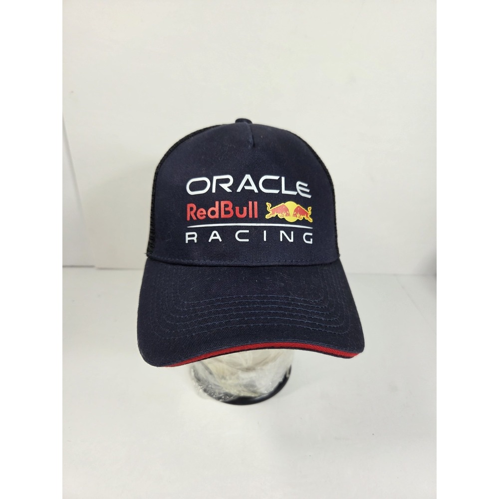 Oracle Red Bull Racing Hat Cap Snapback Mesh Trucker Mens New Era Aston Martin